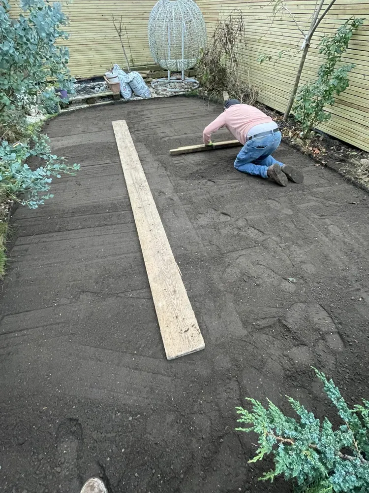 Garden transformation project in Chichester