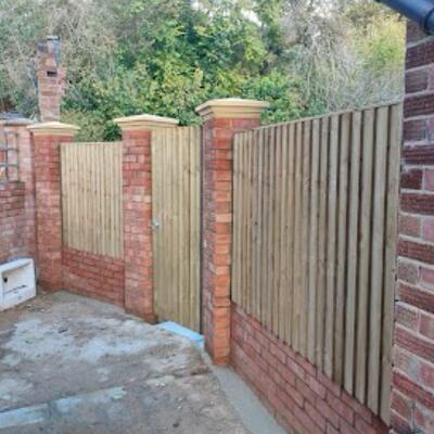 Fencing & Gates project 19 by A Sterling Landscapes