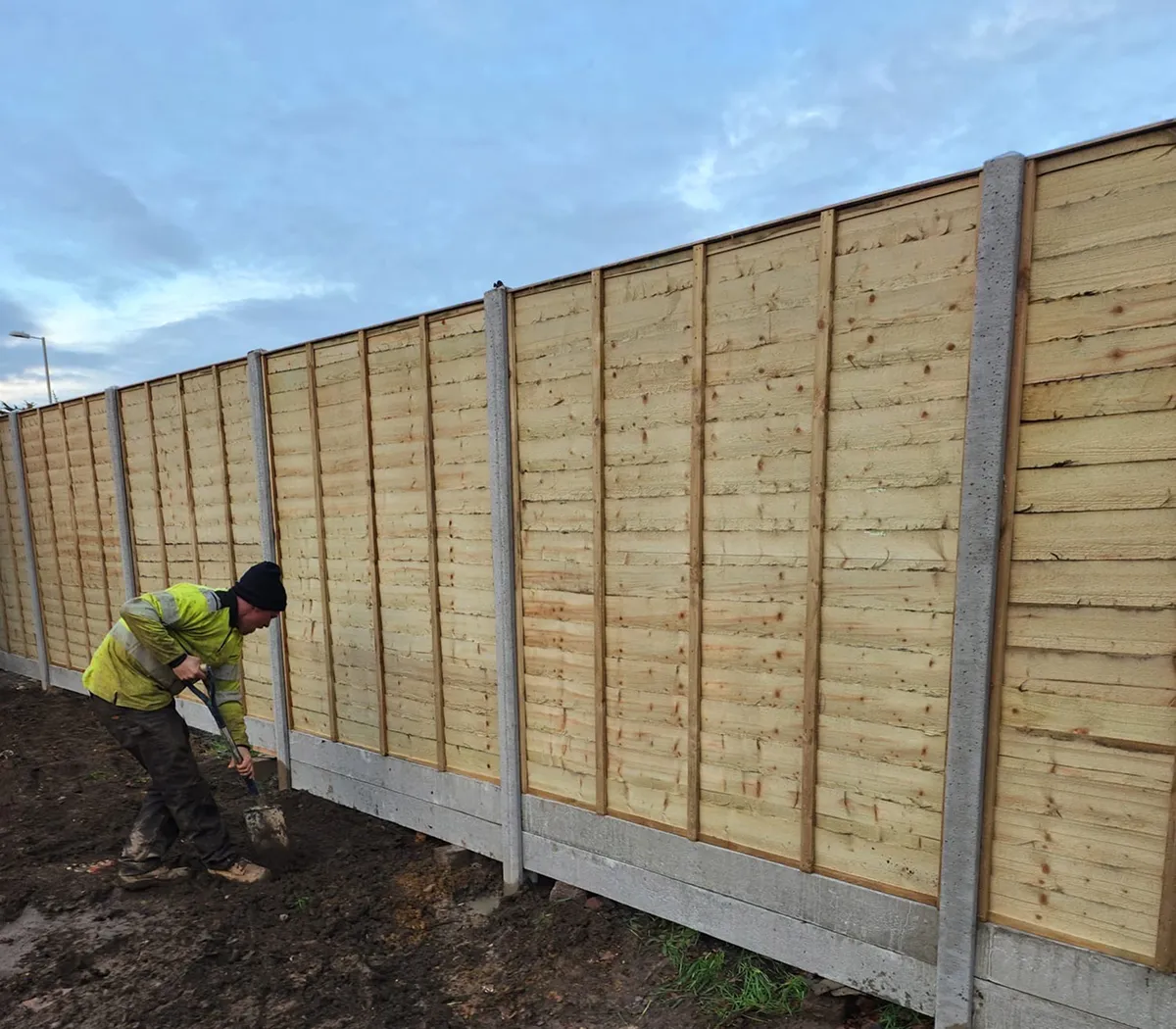 Quality fencing installation