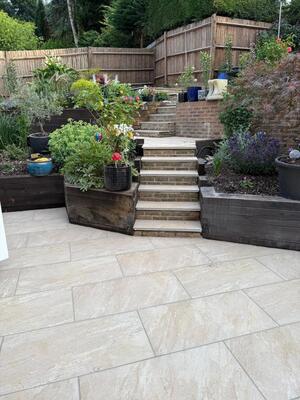 Patios & Paving project 35 by A Sterling Landscapes